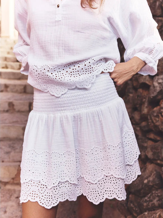Xirena Rima Skirt - White