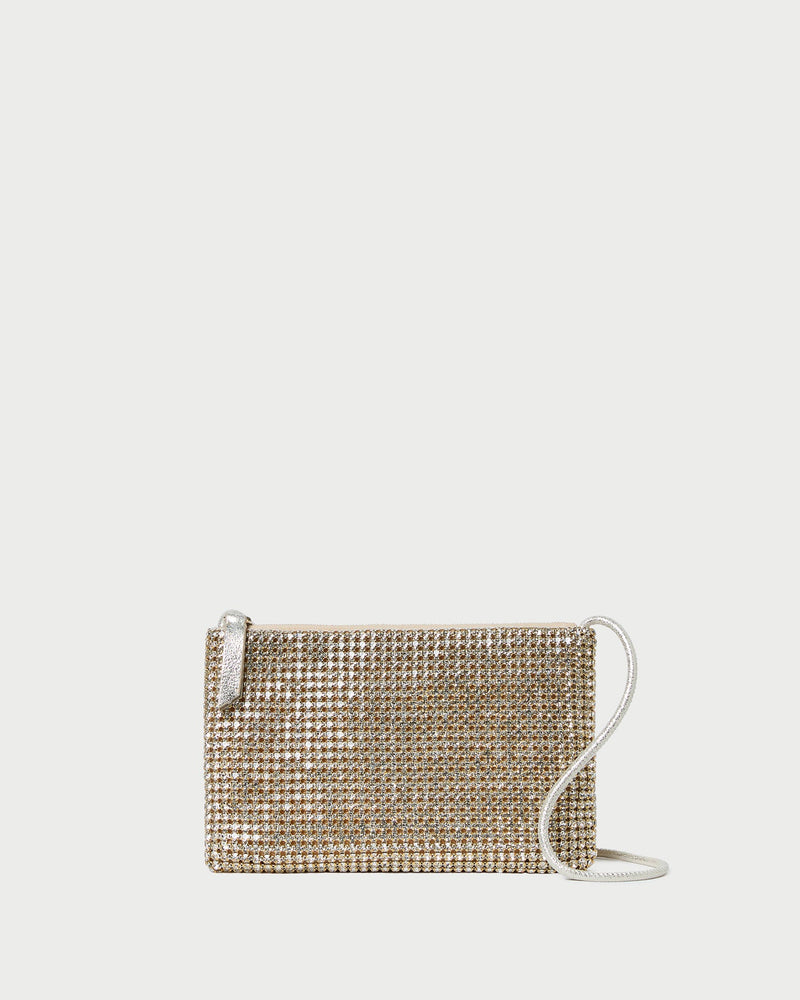 Loeffler Randall Yasmine Gold Crossbody