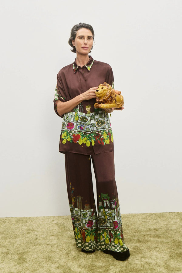 Alemais Fredo Silk Shirt