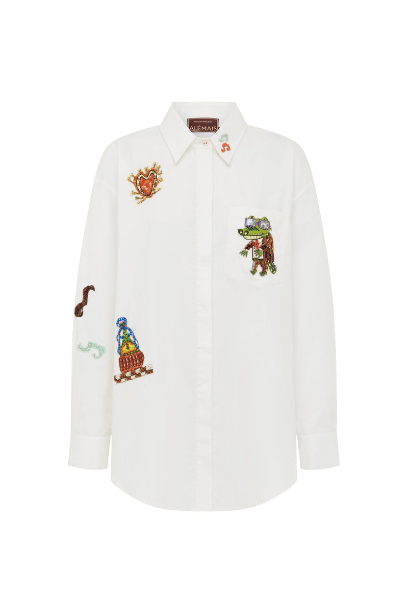 Alemais Katerina Embellished Shirt