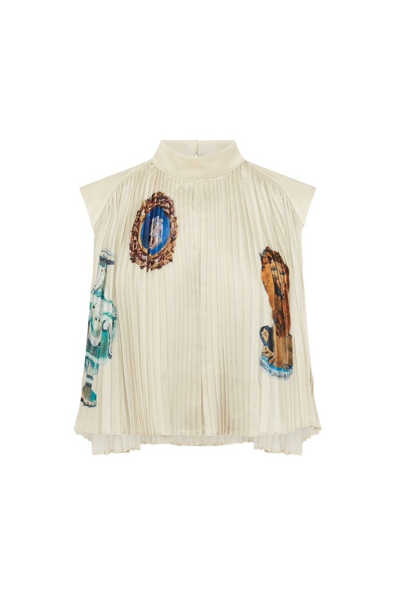 Alemais Orazio Pleated Top