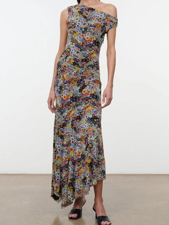 Staud Amaris Dress - Millefiore Mosaic