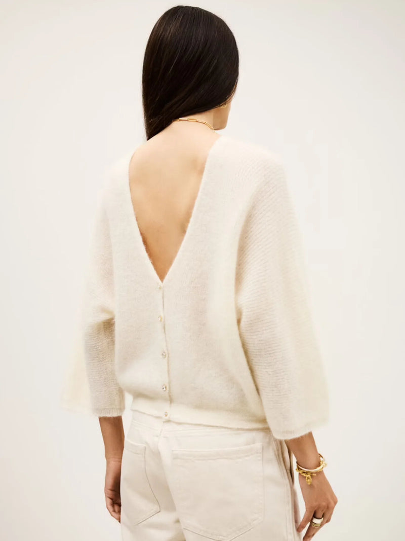 ba&sh Isaac Jumper Ecru