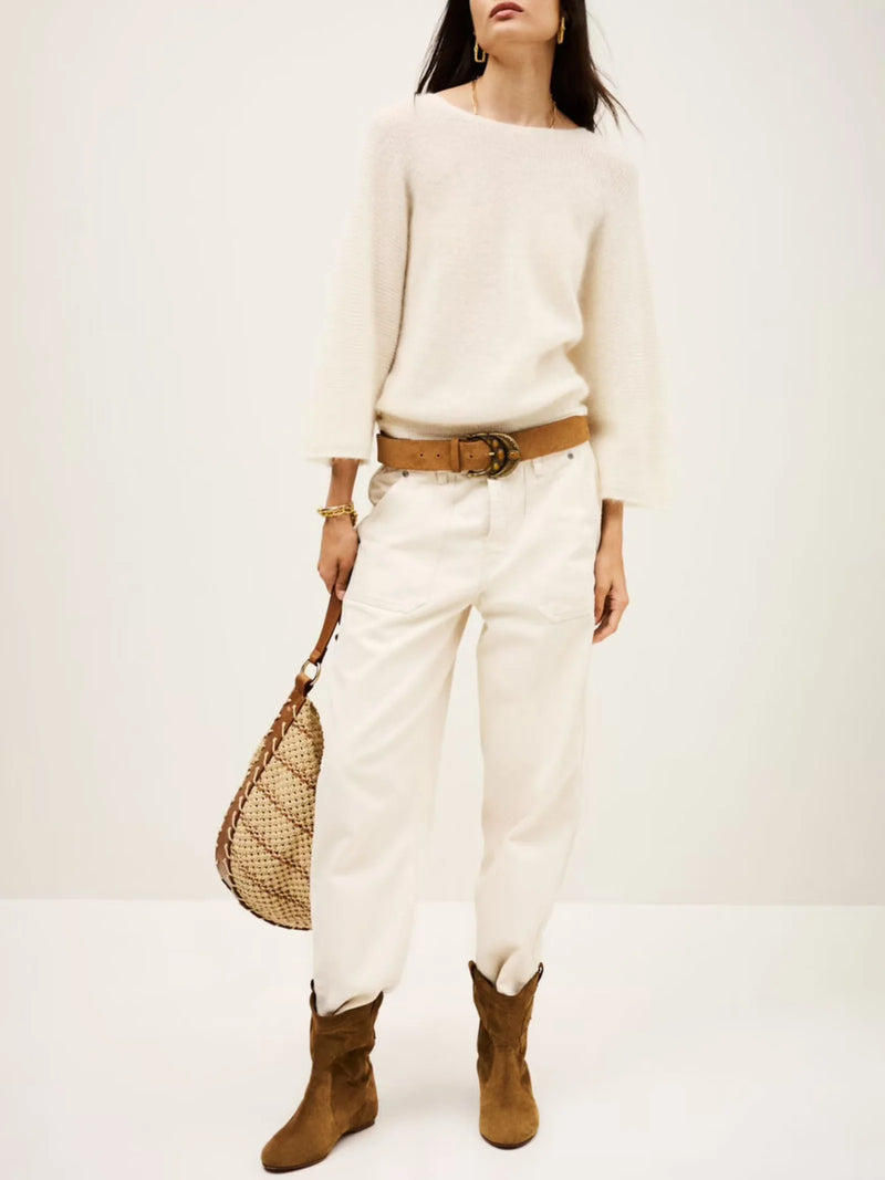 ba&sh Isaac Jumper Ecru