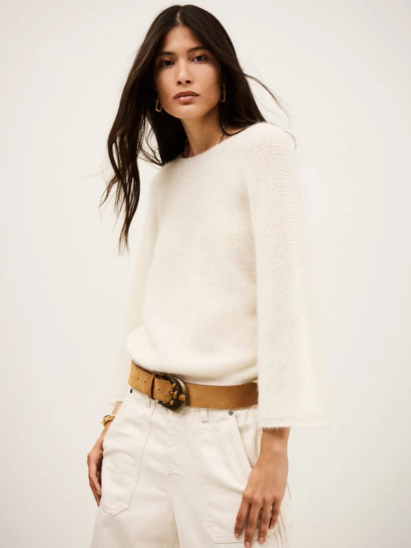 ba&sh Isaac Jumper Ecru