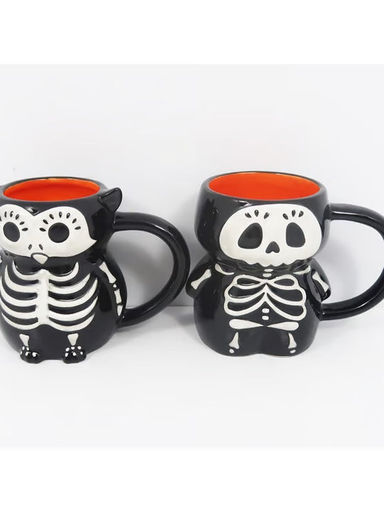 A Potion Ceramic Skeleton Mugs