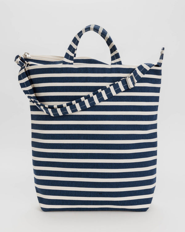 Baggu Zip Duck Bag - Navy Stripe