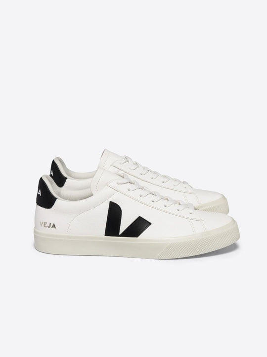 VEJA Campo Chromefree Leather Extra White Black