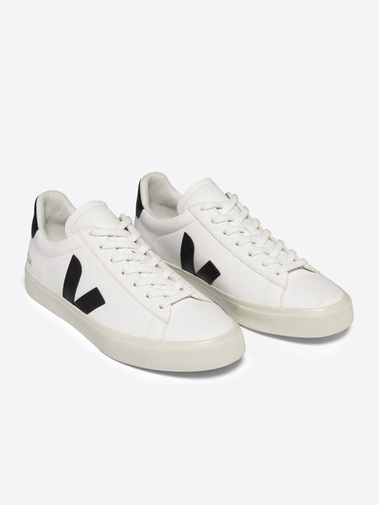 VEJA Campo Chromefree Leather Extra White Black