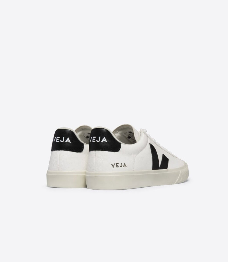 VEJA Campo Chromefree Leather Extra White Black