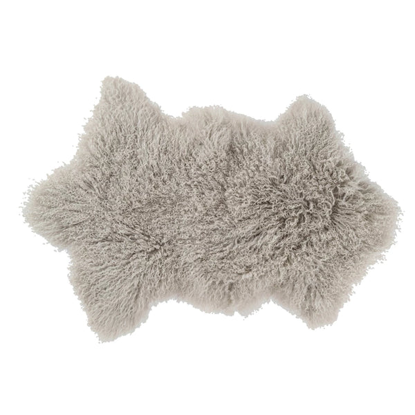 Tibetan Lamb Fur Rug (Each One Will Vary)