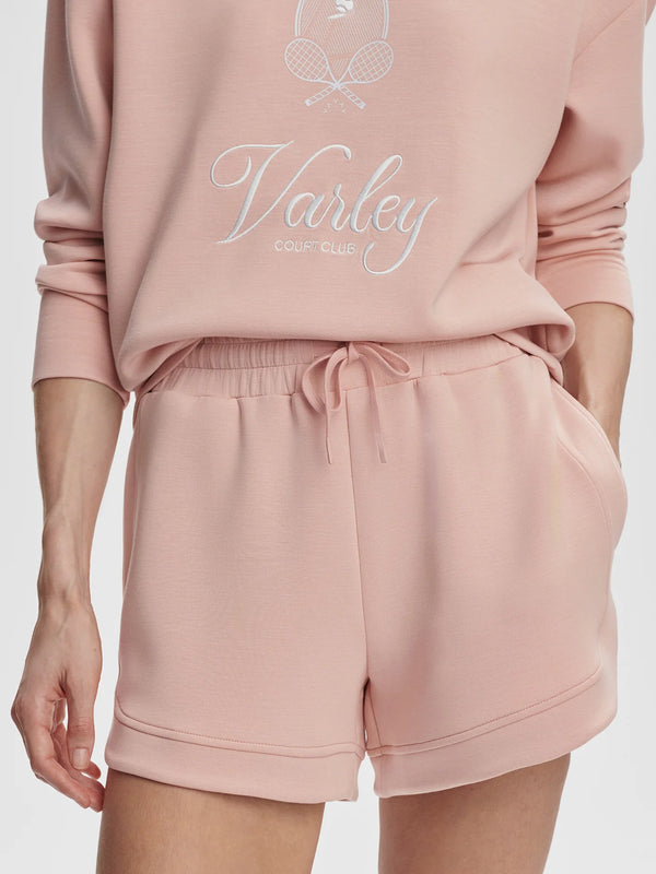 Varley Ollie High Rise Short 3.5 - Dusty Pink