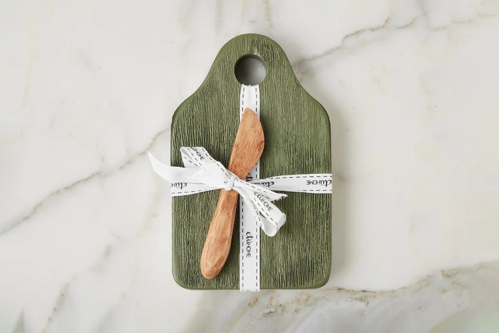 EtuHome Dutch Cheese Board With Spreader - Thumbnail 2