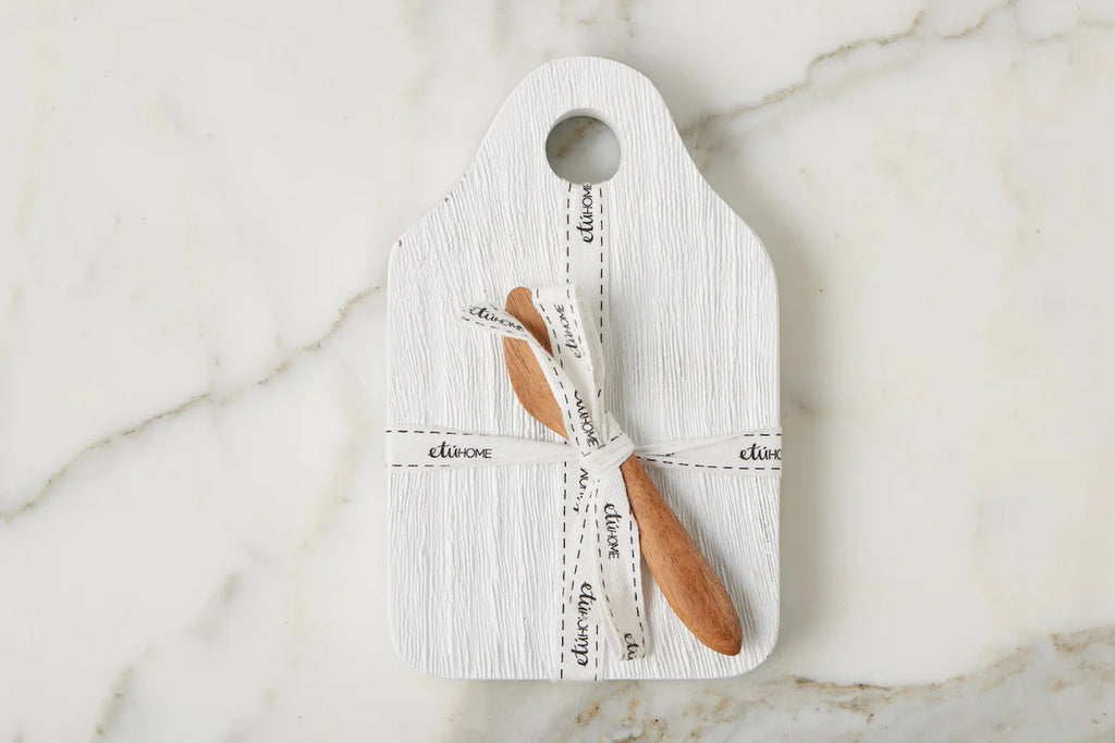 EtuHome Dutch Cheese Board With Spreader