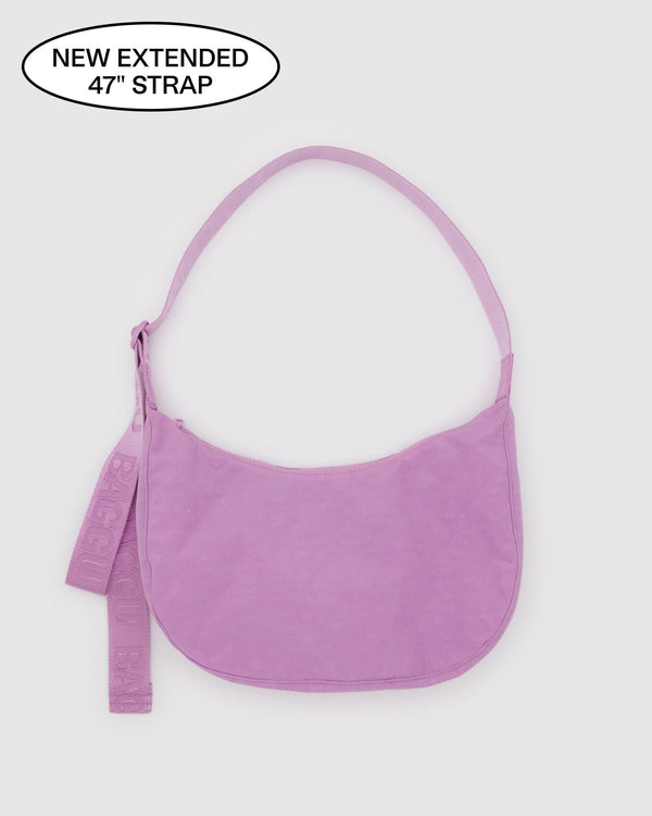 Baggu Medium Nylon Crescent Bag - Peony