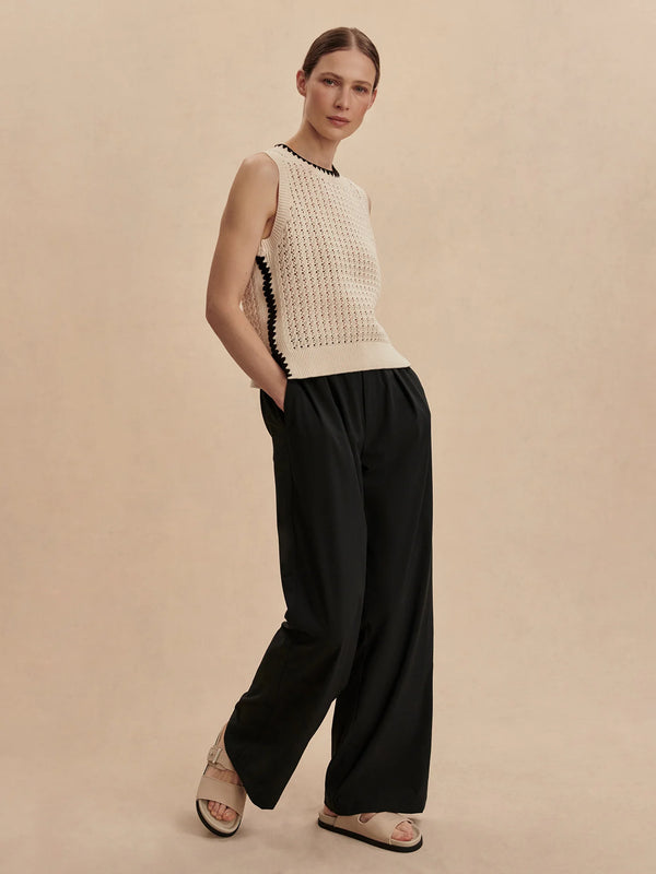 Varley Kayson Wide Leg 29.5 - Sage Grey