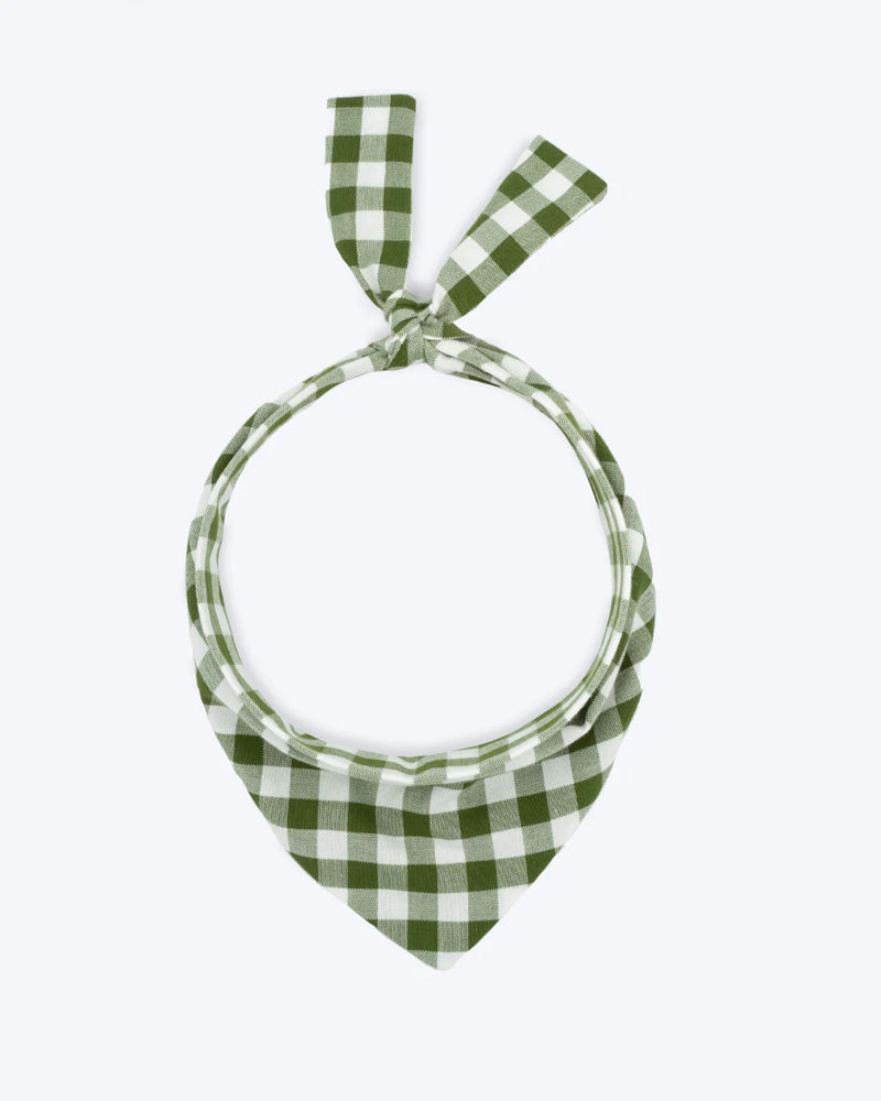 Modern Beast  Neckwear - Forest Gingham