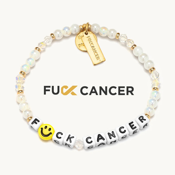 Little Words Project White-F*ck Cancer-F*ck Cancer