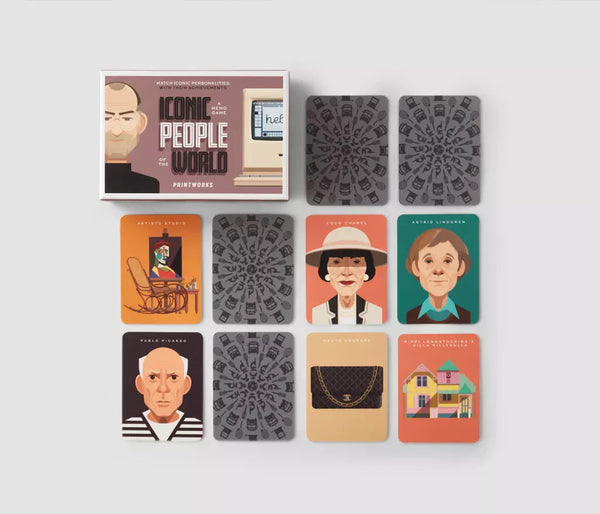 Printworks Memo game - Iconic People