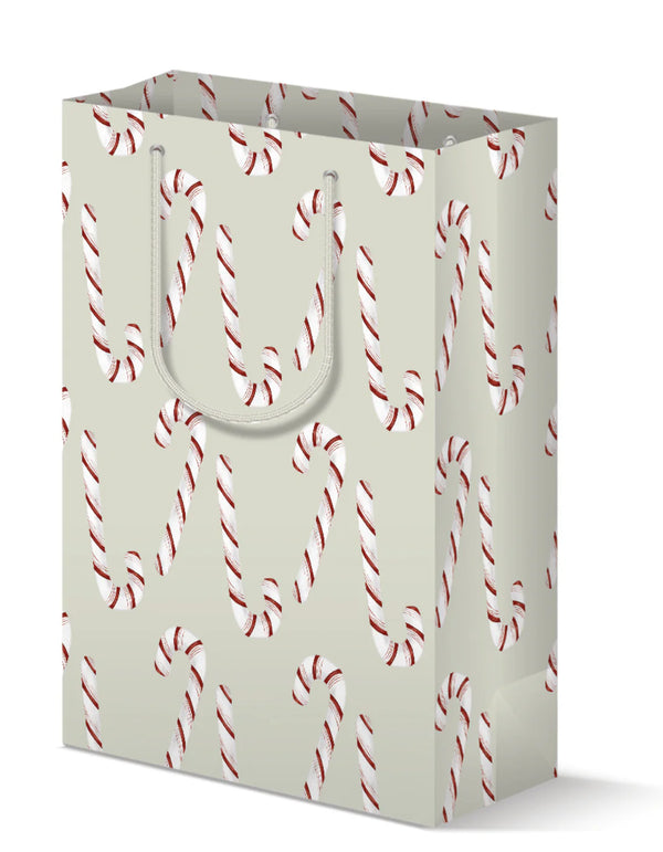 k.Patricia Designs Gift Bags Green Candy cane Gift bag