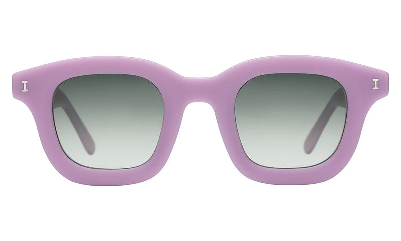 illesteva George Matte Lilac w/ Olive Flat Gradient