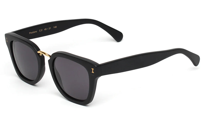 illesteva Positano Matte Black/Gold