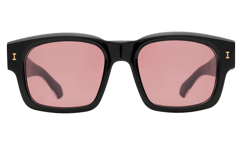 illesteva Vito Black/Gold w/ Bordeaux See Through