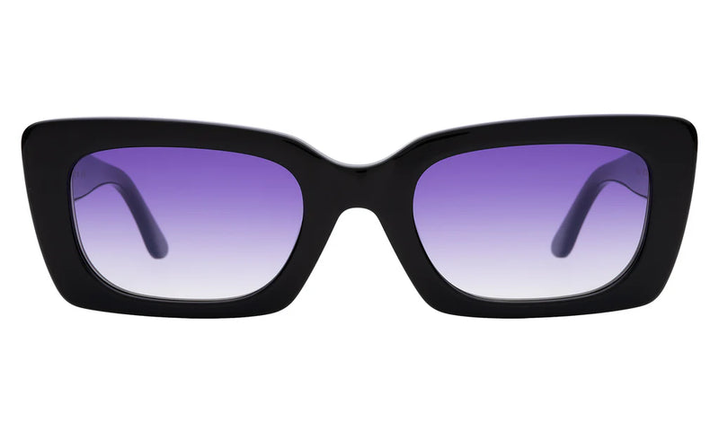 illesteva Wilson Black w/ Purple Flat Gradient