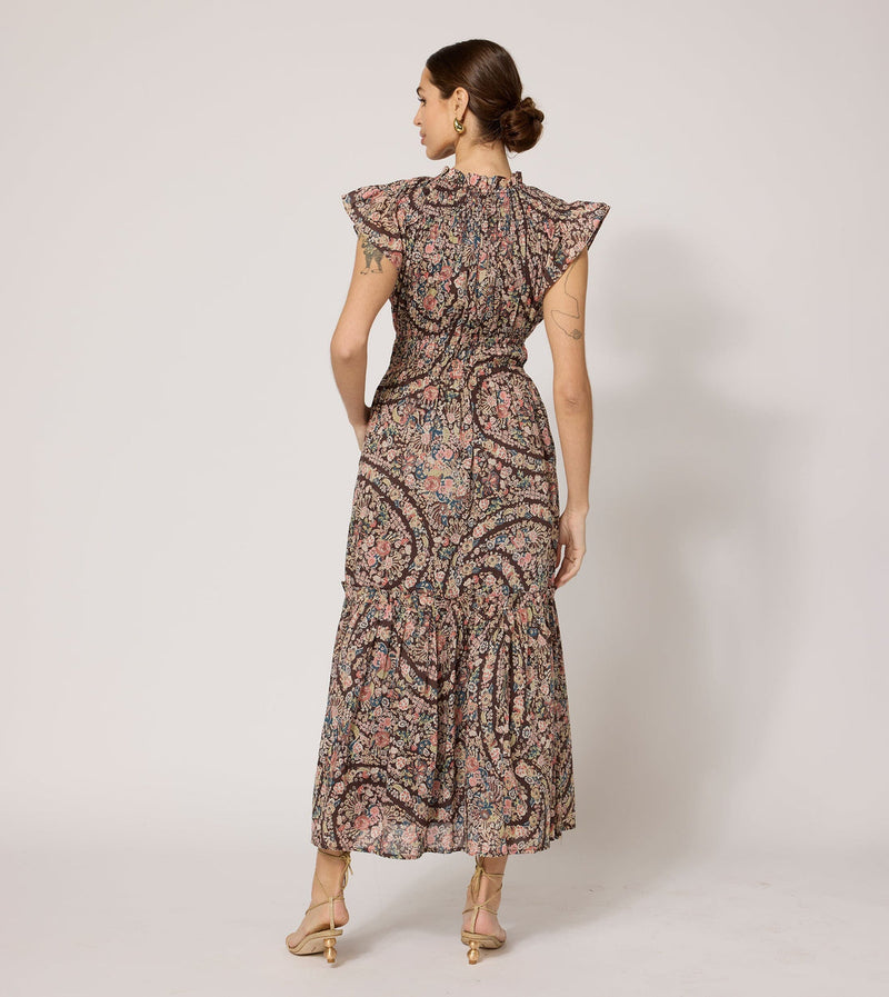 Cleobella Indira Ankle Dress Divina Print