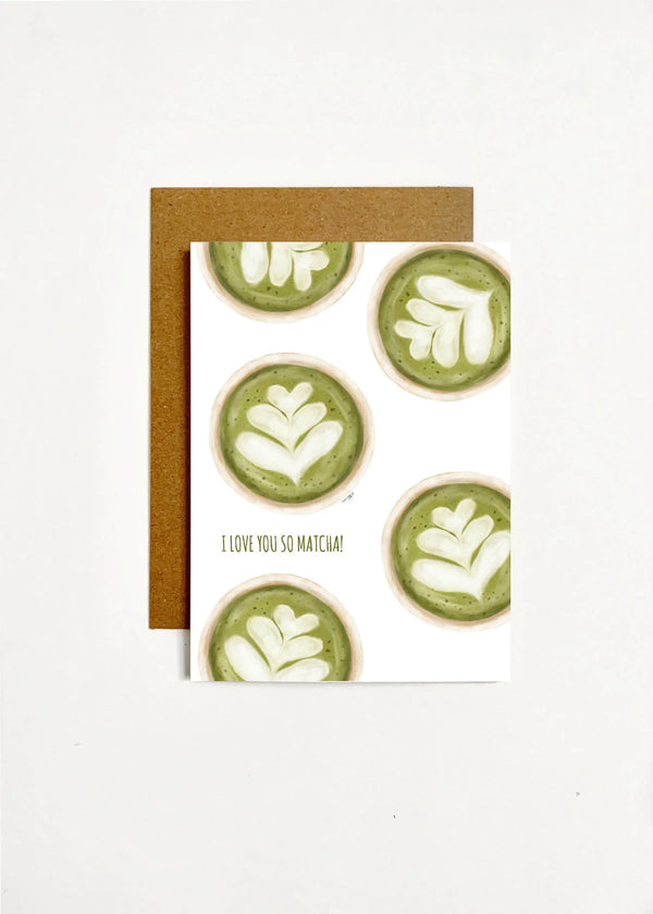 k.Patricia Designs I Love You So Matcha