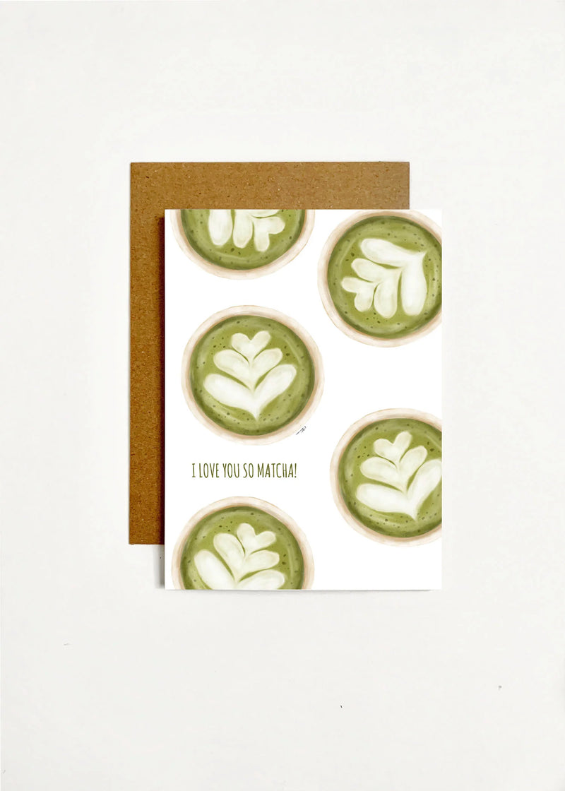 k.Patricia Designs I Love You So Matcha