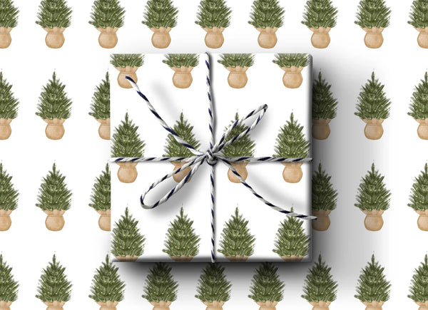 k.Patricia Designs Mini Tree Wrapping Paper Rolls