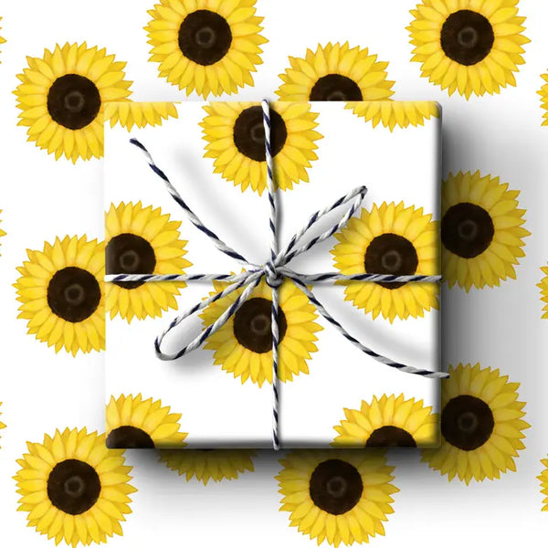 k.Patricia Designs Sunflower Wrapping Paper