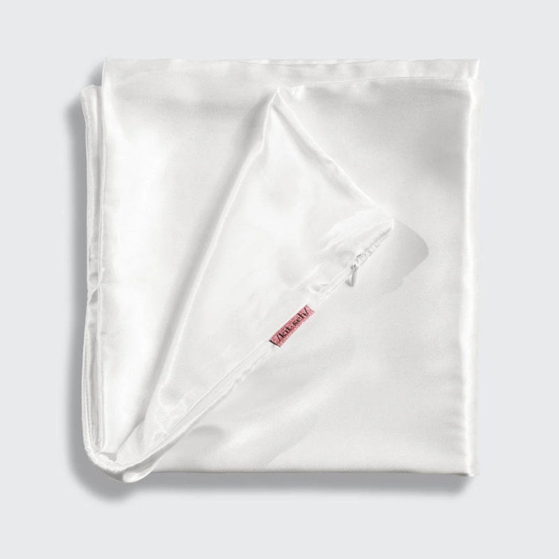 Kit.Sch Satin Pillowcase King - Ivory