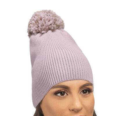 Lemon Womens Michigan Ribbed Beanie Lilac