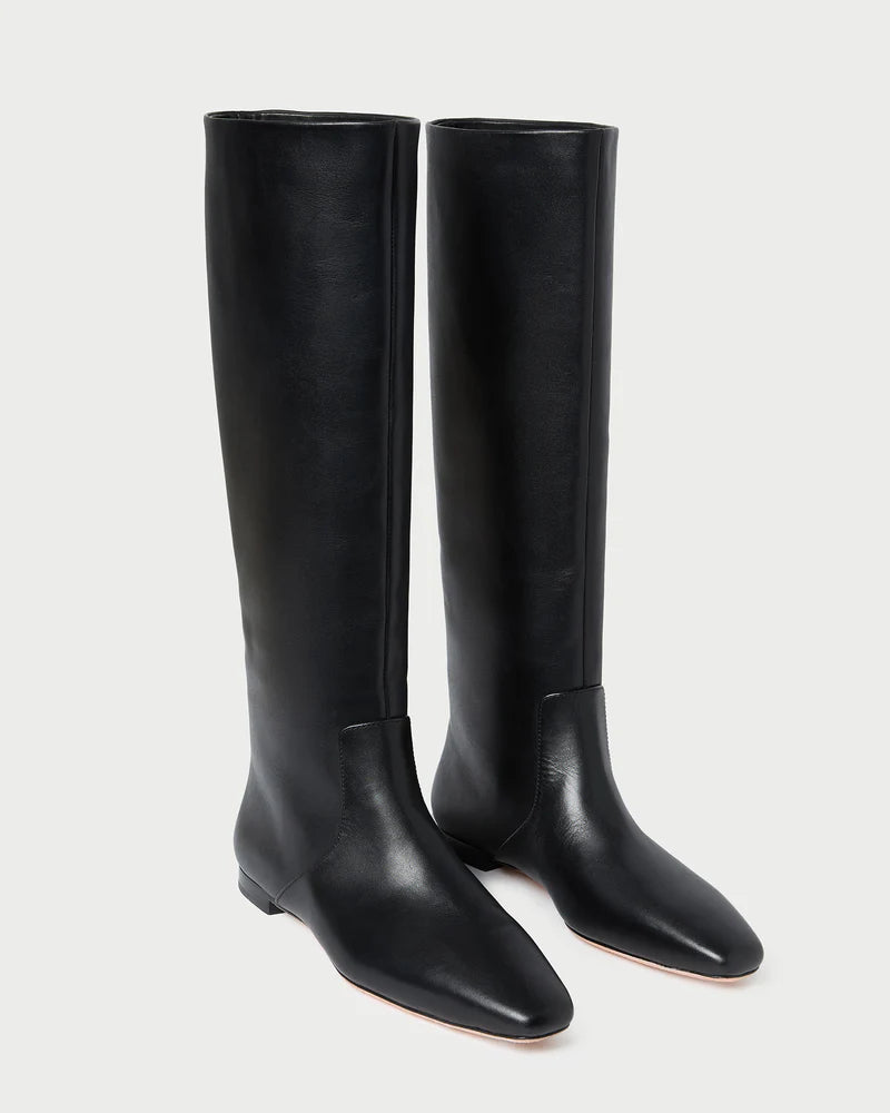 Loeffler Randall Lillian Flat Tall Boot Black