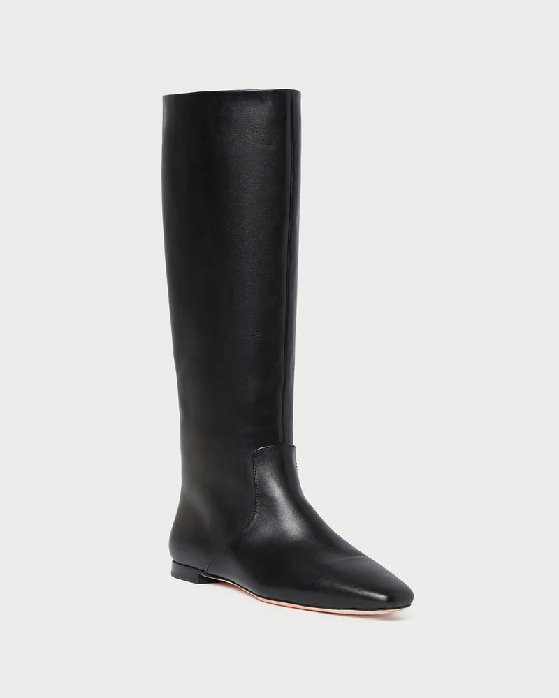 Loeffler Randall Lillian Flat Tall Boot Black
