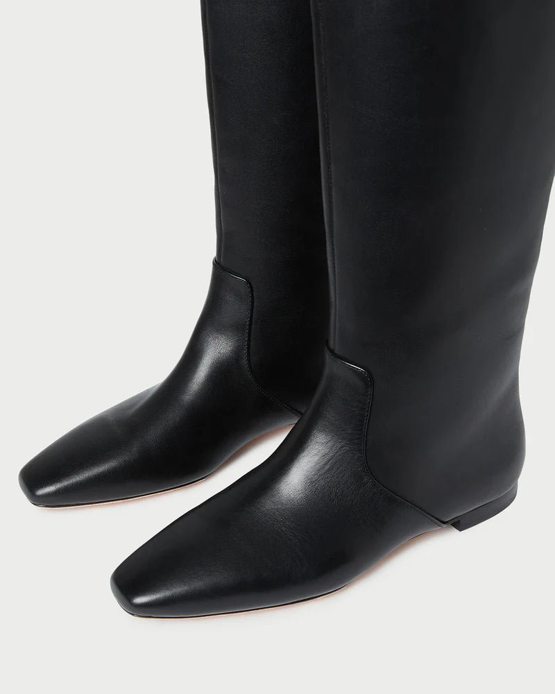Loeffler Randall Lillian Flat Tall Boot Black