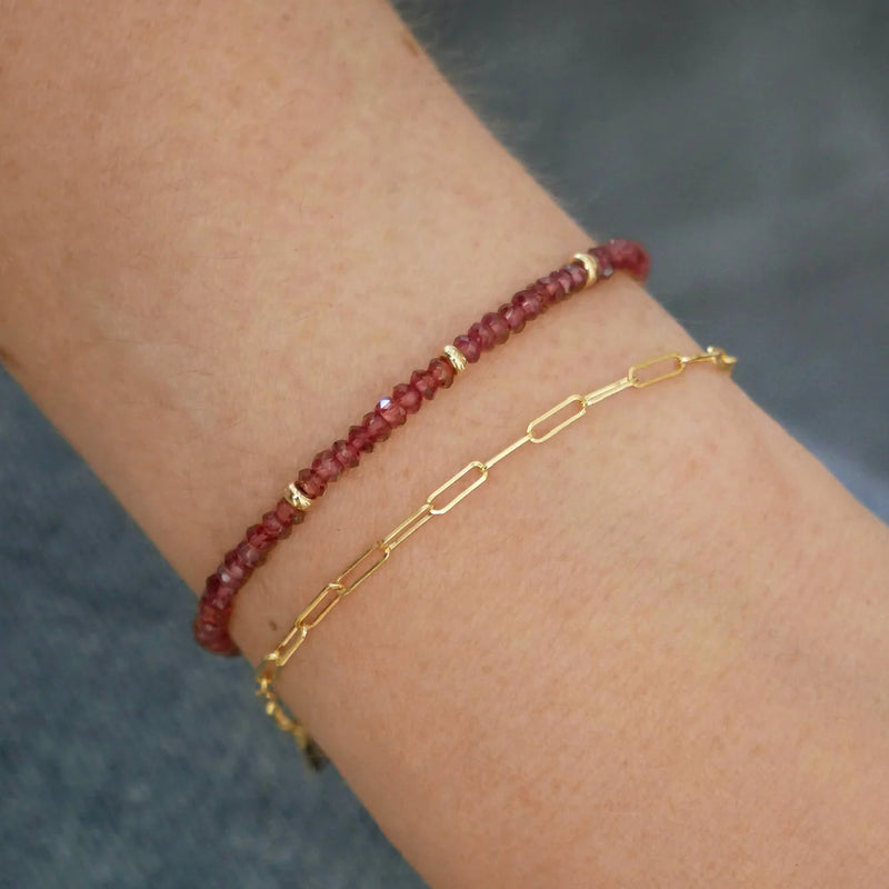 EF Collection Mini Lola Chain Bracelet - 7 "