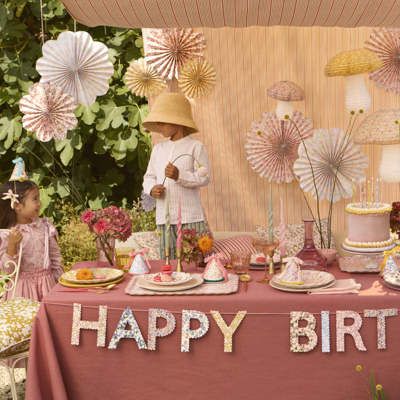 Meri Meri Meri Meri x Liberty Happy Birthday Garland