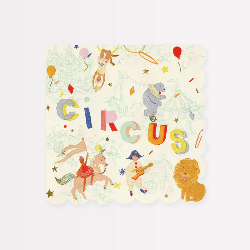 Meri Meri Circus Large Napkins