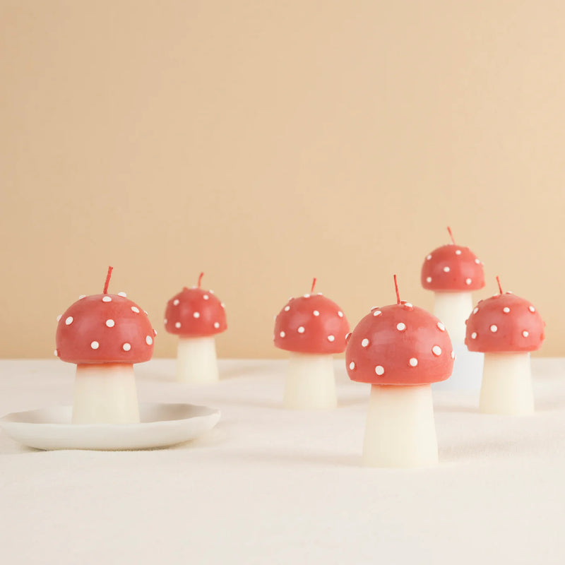 Meri Meri Mini Mushroom Candles