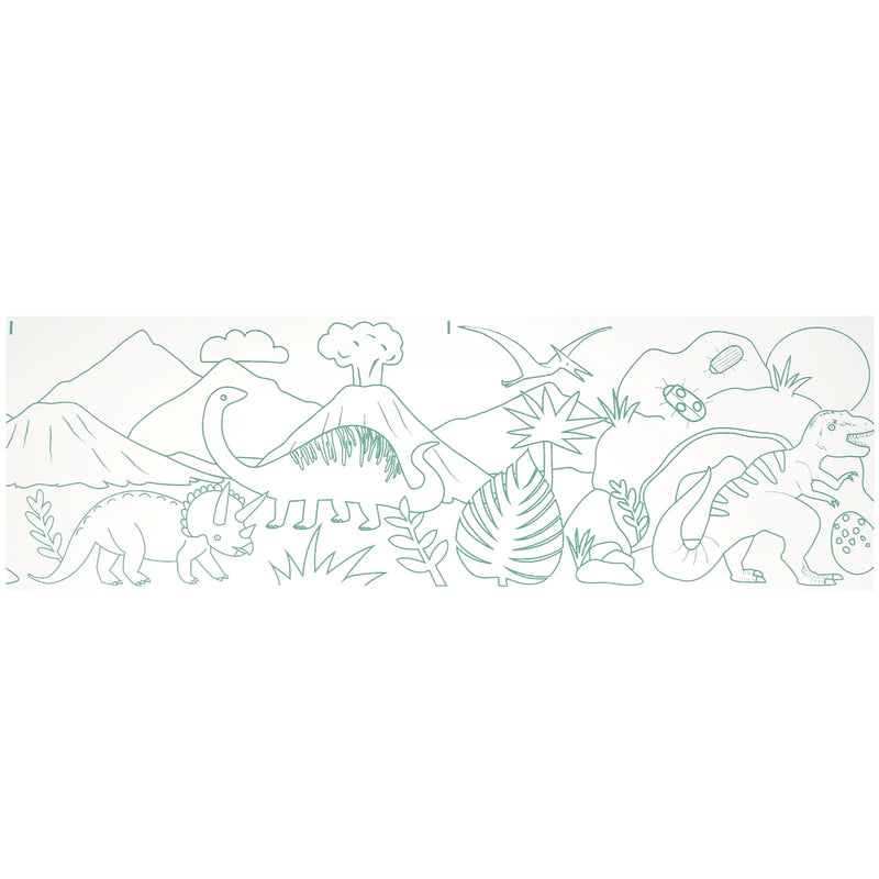 Meri Meri Dinosaur Colouring Roll