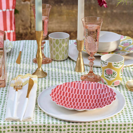 Meri Meri Meri Meri x Molly Mahon Reusable Large Plates