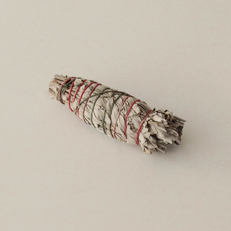 Cedar and Myrrh Medium Organic White Sage Smudging Stick