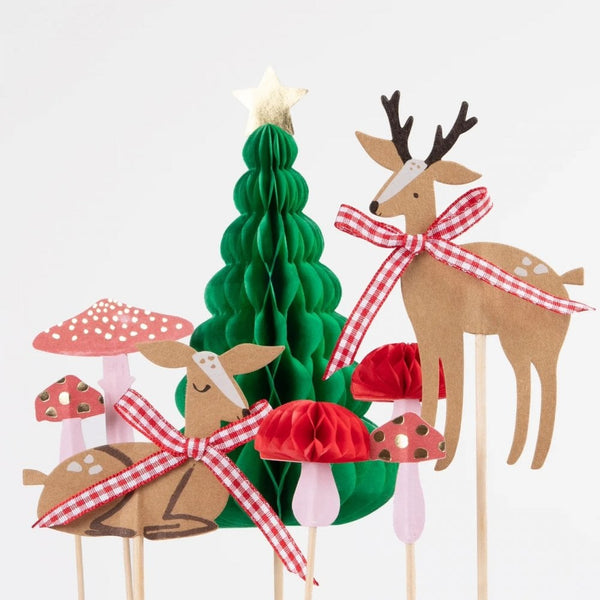 Meri Meri Winter Woodland Cake Toppers