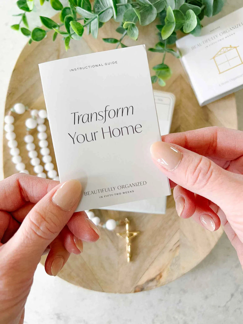 Beautifully Organized In 52 Weeks: A Home Organization Card Deck