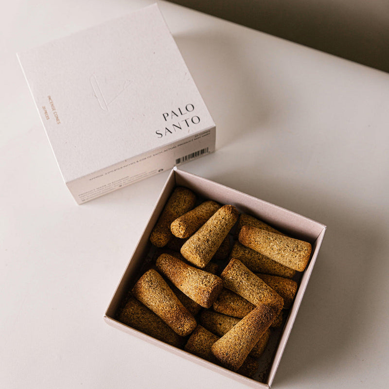 Cedar and Myrrh Palo Santo Handmade Incense Cone