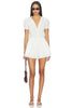 Faithfull The Brand Santana Playsuit Clementina  - White