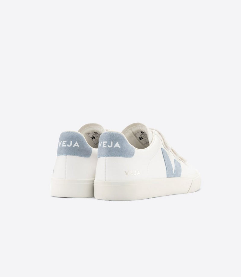 Veja Fair Trade Recife Chromefree Leath Extra White Steel